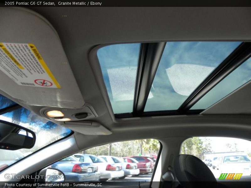 Granite Metallic / Ebony 2005 Pontiac G6 GT Sedan