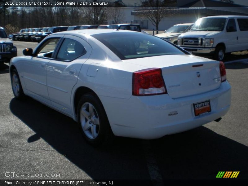 Stone White / Dark Slate Gray 2010 Dodge Charger SXT