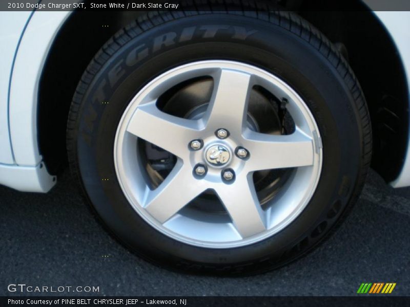 Stone White / Dark Slate Gray 2010 Dodge Charger SXT