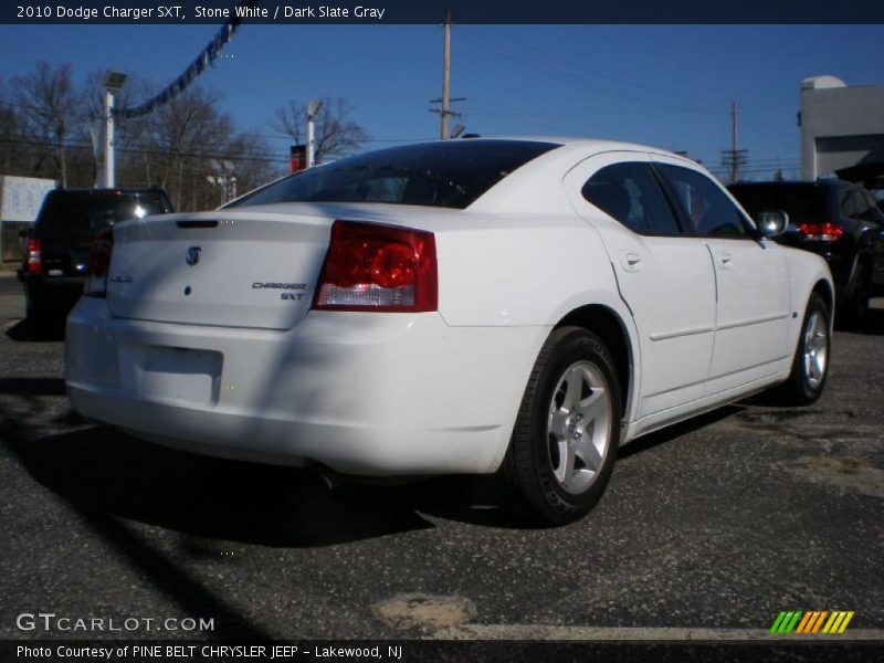 Stone White / Dark Slate Gray 2010 Dodge Charger SXT