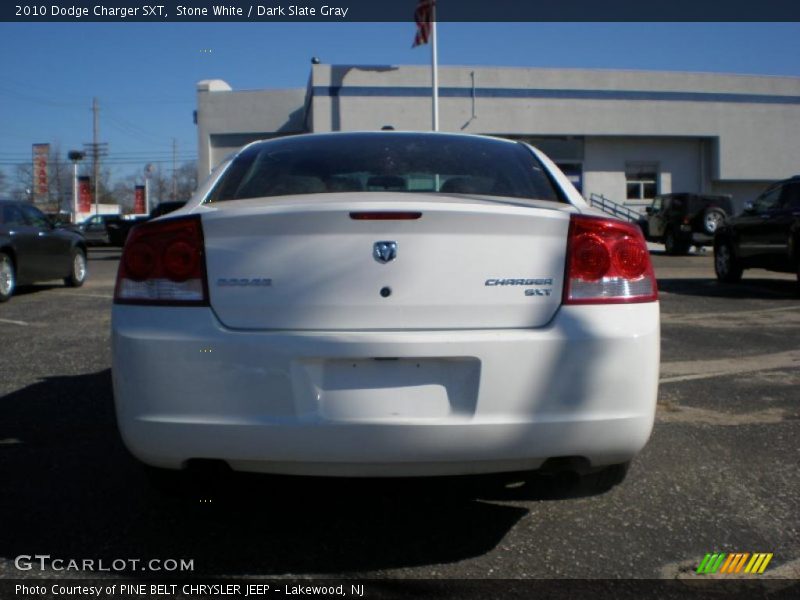 Stone White / Dark Slate Gray 2010 Dodge Charger SXT