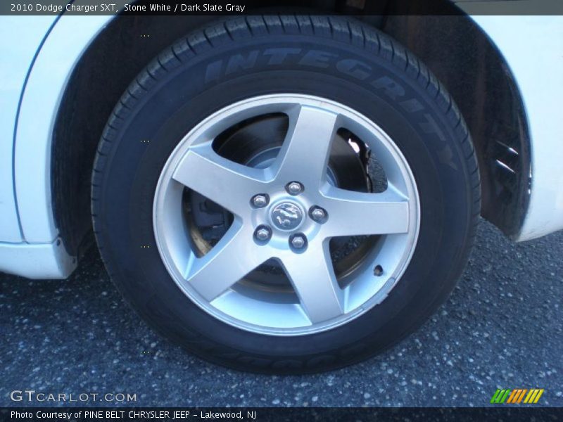 Stone White / Dark Slate Gray 2010 Dodge Charger SXT
