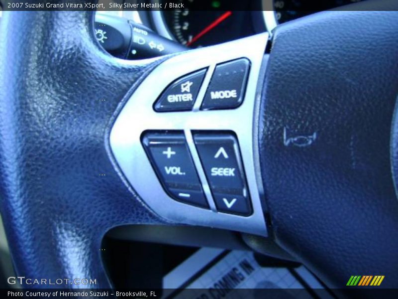 Silky Silver Metallic / Black 2007 Suzuki Grand Vitara XSport