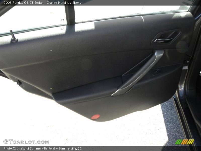 Granite Metallic / Ebony 2005 Pontiac G6 GT Sedan