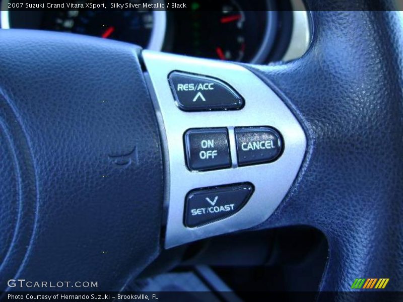 Silky Silver Metallic / Black 2007 Suzuki Grand Vitara XSport