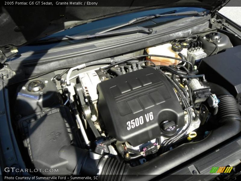 Granite Metallic / Ebony 2005 Pontiac G6 GT Sedan