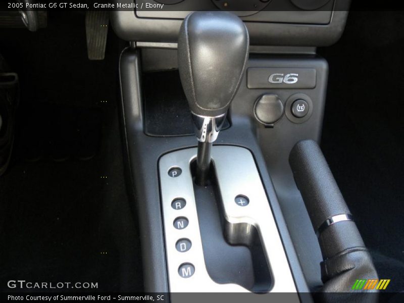 Granite Metallic / Ebony 2005 Pontiac G6 GT Sedan