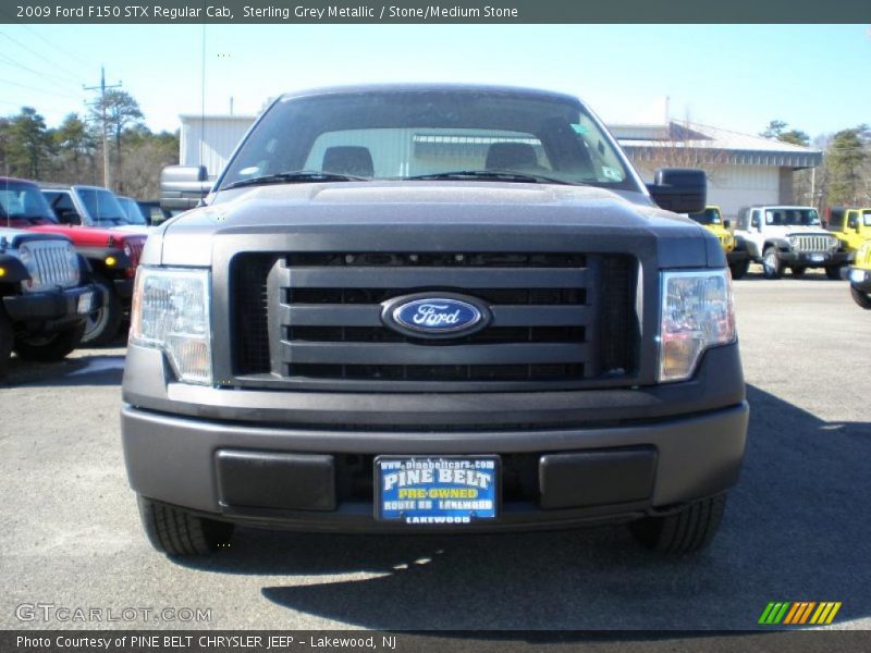 Sterling Grey Metallic / Stone/Medium Stone 2009 Ford F150 STX Regular Cab
