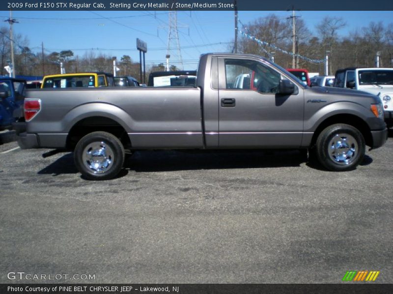 Sterling Grey Metallic / Stone/Medium Stone 2009 Ford F150 STX Regular Cab