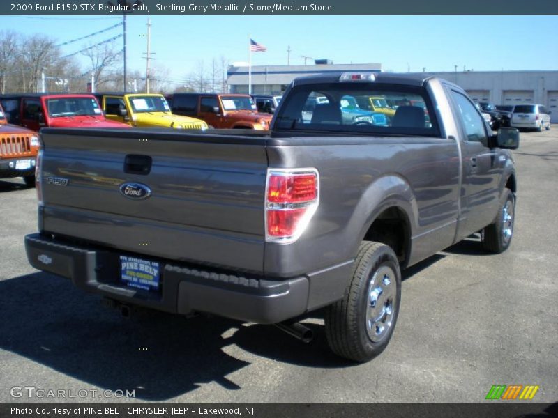 Sterling Grey Metallic / Stone/Medium Stone 2009 Ford F150 STX Regular Cab