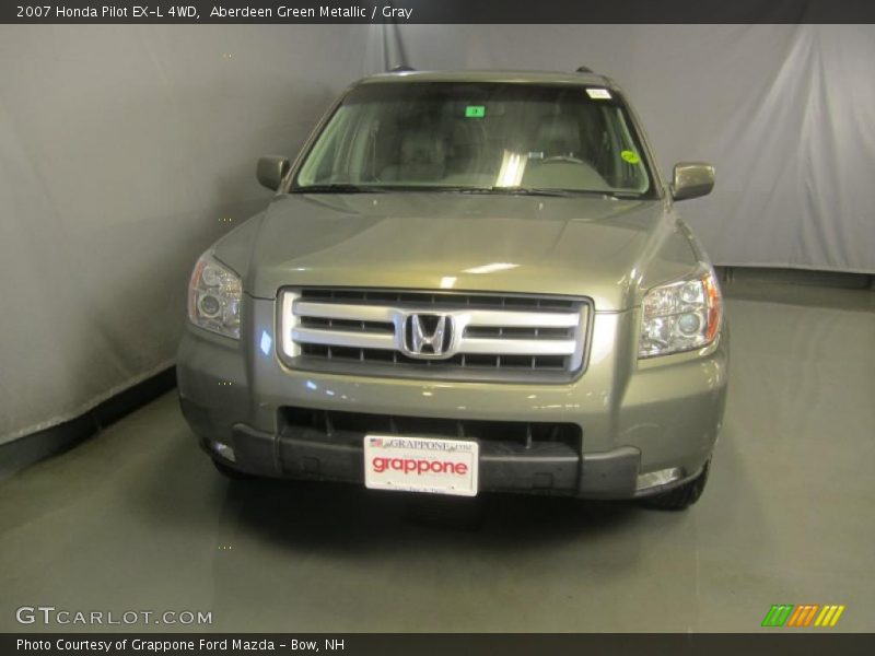 Aberdeen Green Metallic / Gray 2007 Honda Pilot EX-L 4WD