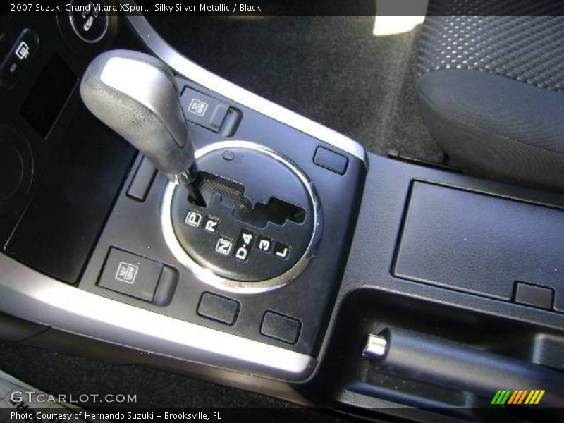 Silky Silver Metallic / Black 2007 Suzuki Grand Vitara XSport