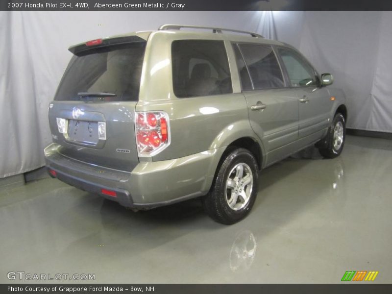 Aberdeen Green Metallic / Gray 2007 Honda Pilot EX-L 4WD