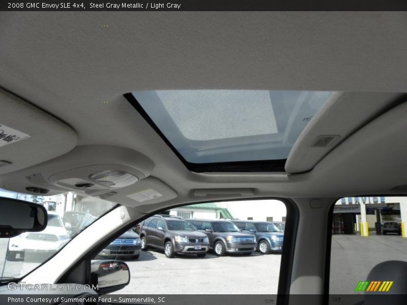 Steel Gray Metallic / Light Gray 2008 GMC Envoy SLE 4x4