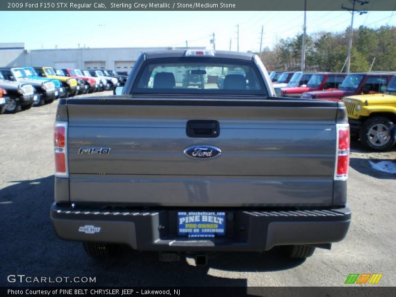 Sterling Grey Metallic / Stone/Medium Stone 2009 Ford F150 STX Regular Cab