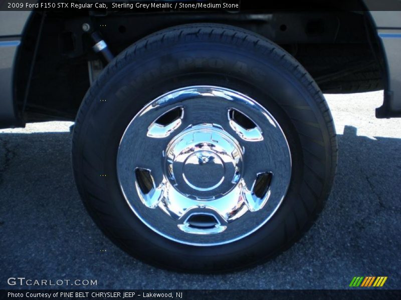 Sterling Grey Metallic / Stone/Medium Stone 2009 Ford F150 STX Regular Cab