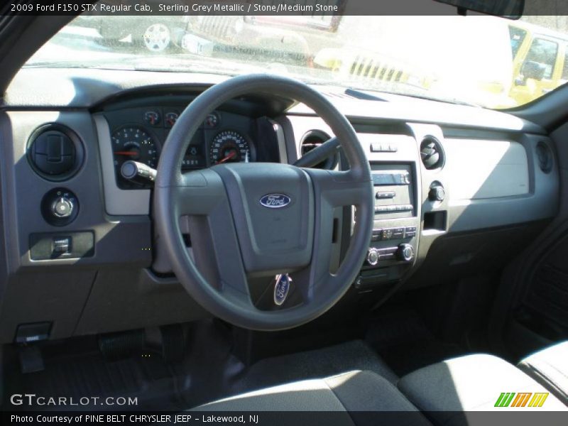 Sterling Grey Metallic / Stone/Medium Stone 2009 Ford F150 STX Regular Cab