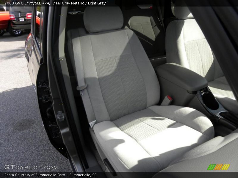 Steel Gray Metallic / Light Gray 2008 GMC Envoy SLE 4x4