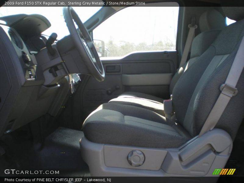 Sterling Grey Metallic / Stone/Medium Stone 2009 Ford F150 STX Regular Cab