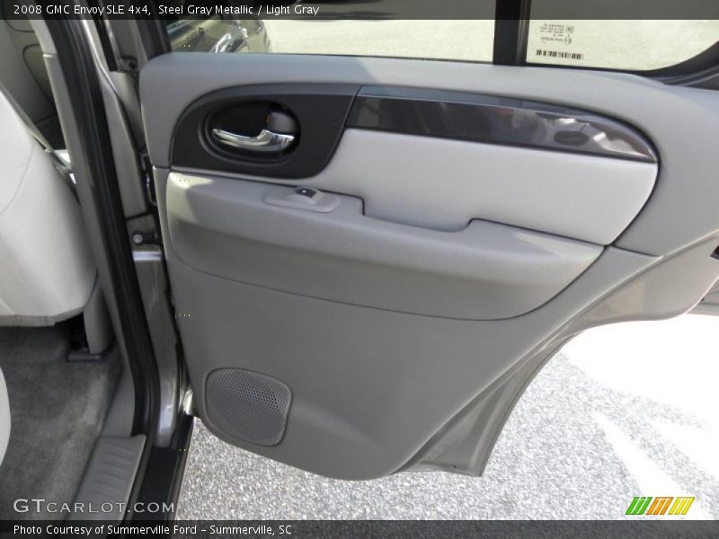 Steel Gray Metallic / Light Gray 2008 GMC Envoy SLE 4x4