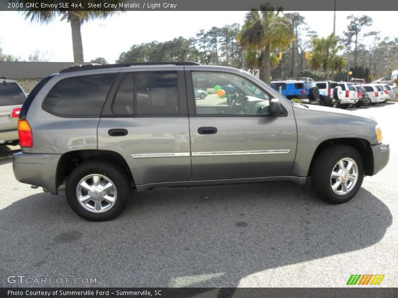 Steel Gray Metallic / Light Gray 2008 GMC Envoy SLE 4x4