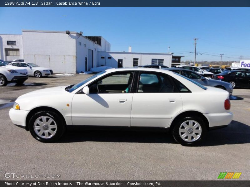  1998 A4 1.8T Sedan Casablanca White