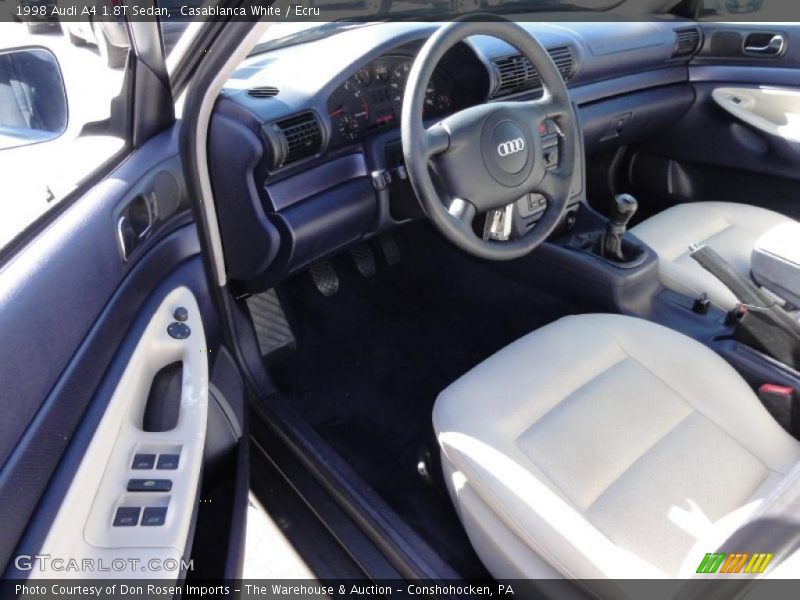 Ecru Interior - 1998 A4 1.8T Sedan 