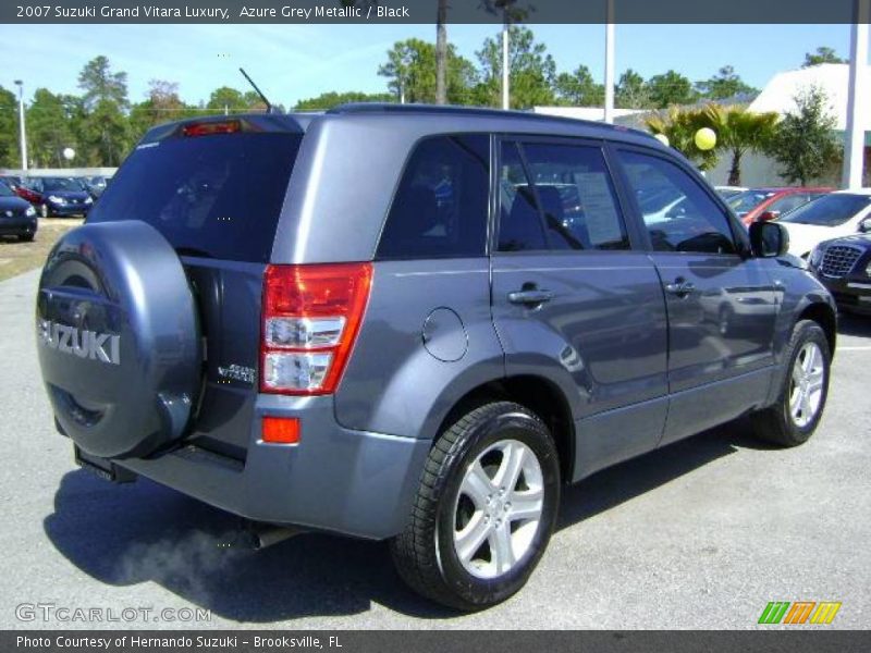 Azure Grey Metallic / Black 2007 Suzuki Grand Vitara Luxury