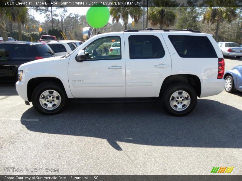 Summit White / Light Titanium/Dark Titanium 2010 Chevrolet Tahoe LT 4x4