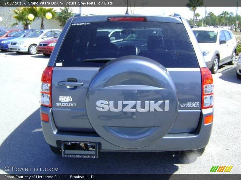 Azure Grey Metallic / Black 2007 Suzuki Grand Vitara Luxury