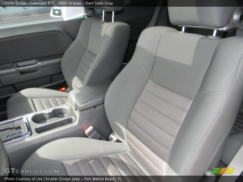 HEMI Orange / Dark Slate Gray 2009 Dodge Challenger R/T