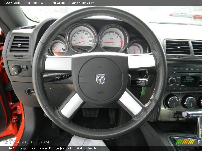 HEMI Orange / Dark Slate Gray 2009 Dodge Challenger R/T