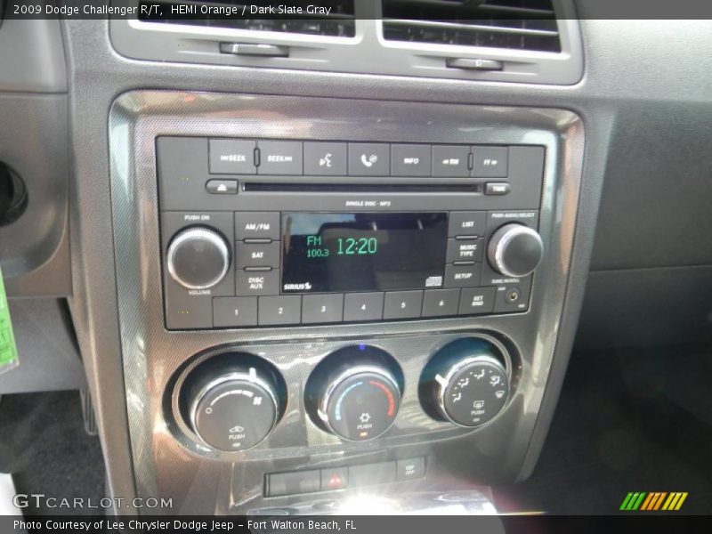 HEMI Orange / Dark Slate Gray 2009 Dodge Challenger R/T