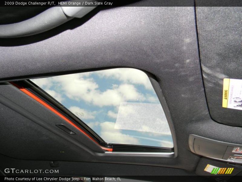 HEMI Orange / Dark Slate Gray 2009 Dodge Challenger R/T