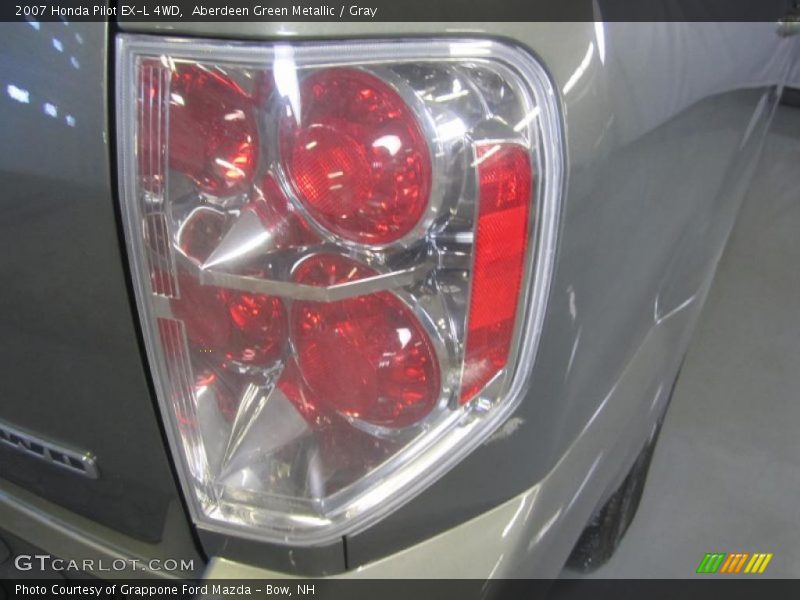 Aberdeen Green Metallic / Gray 2007 Honda Pilot EX-L 4WD
