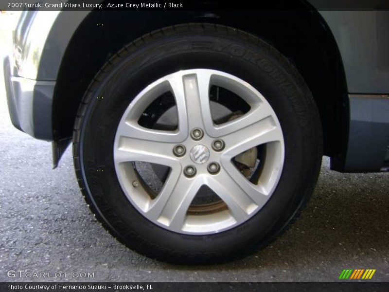 Azure Grey Metallic / Black 2007 Suzuki Grand Vitara Luxury