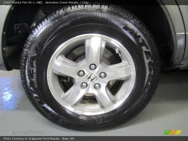 Aberdeen Green Metallic / Gray 2007 Honda Pilot EX-L 4WD