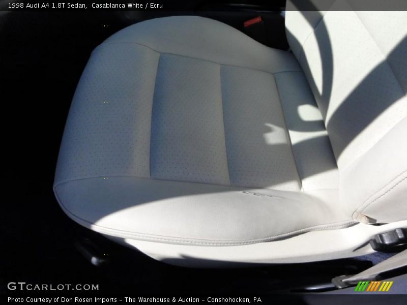 Casablanca White / Ecru 1998 Audi A4 1.8T Sedan