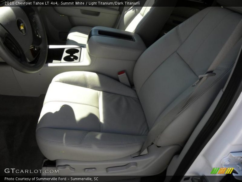 Summit White / Light Titanium/Dark Titanium 2010 Chevrolet Tahoe LT 4x4