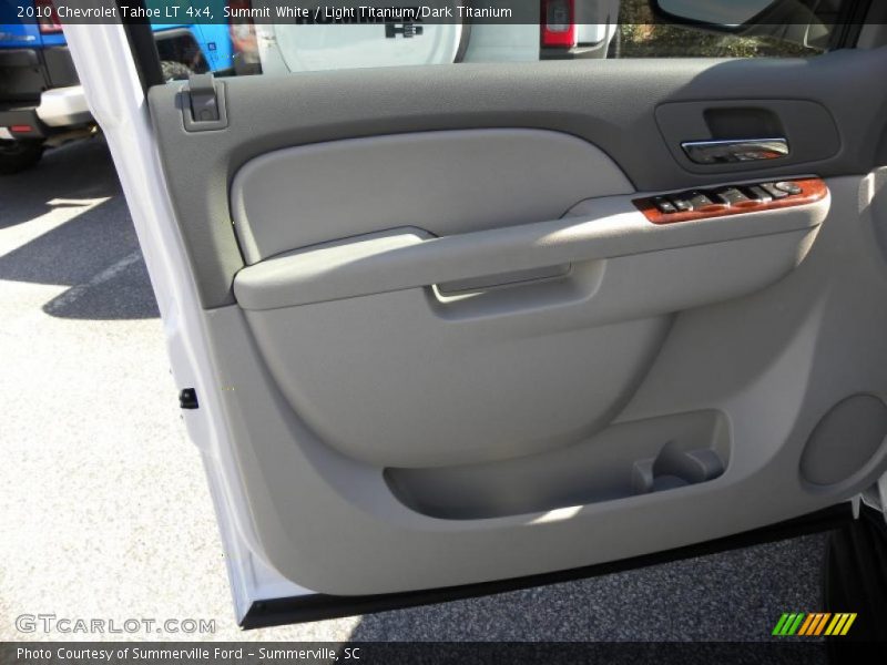 Summit White / Light Titanium/Dark Titanium 2010 Chevrolet Tahoe LT 4x4