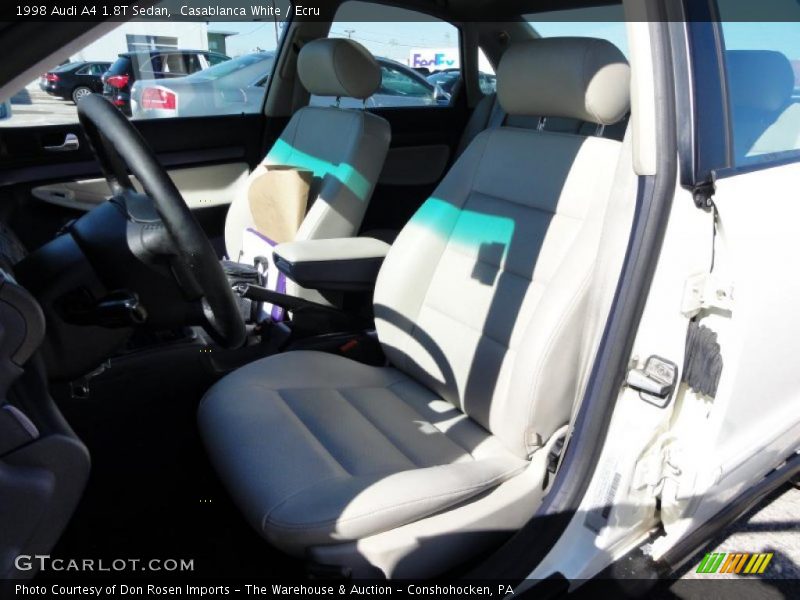 Casablanca White / Ecru 1998 Audi A4 1.8T Sedan