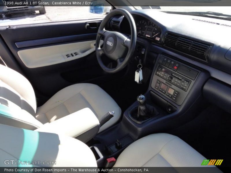  1998 A4 1.8T Sedan Ecru Interior
