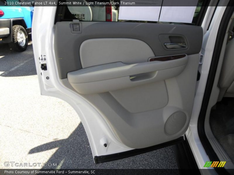 Summit White / Light Titanium/Dark Titanium 2010 Chevrolet Tahoe LT 4x4