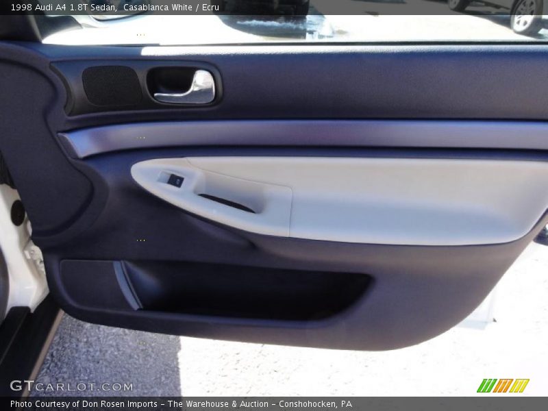 Casablanca White / Ecru 1998 Audi A4 1.8T Sedan