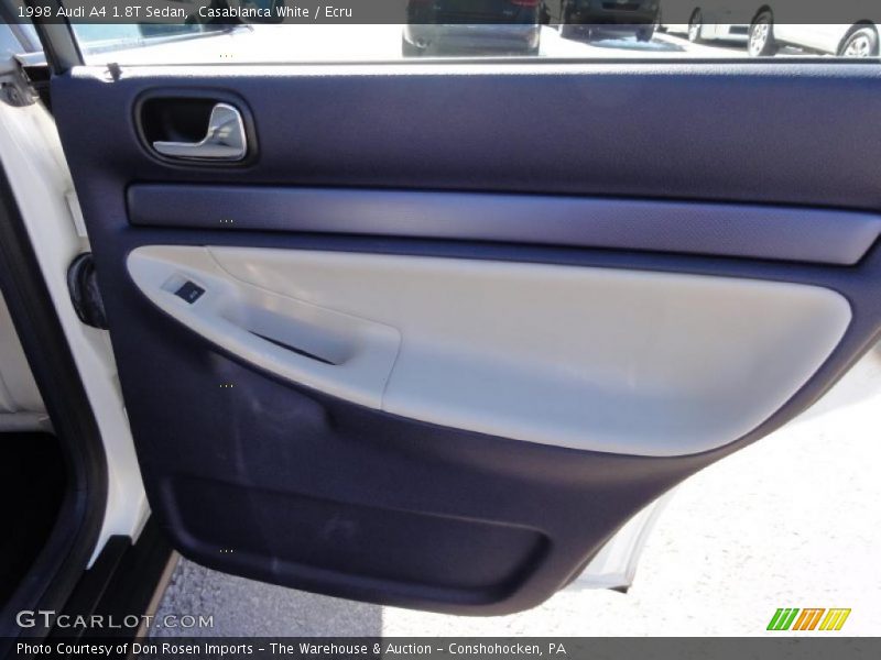 Casablanca White / Ecru 1998 Audi A4 1.8T Sedan