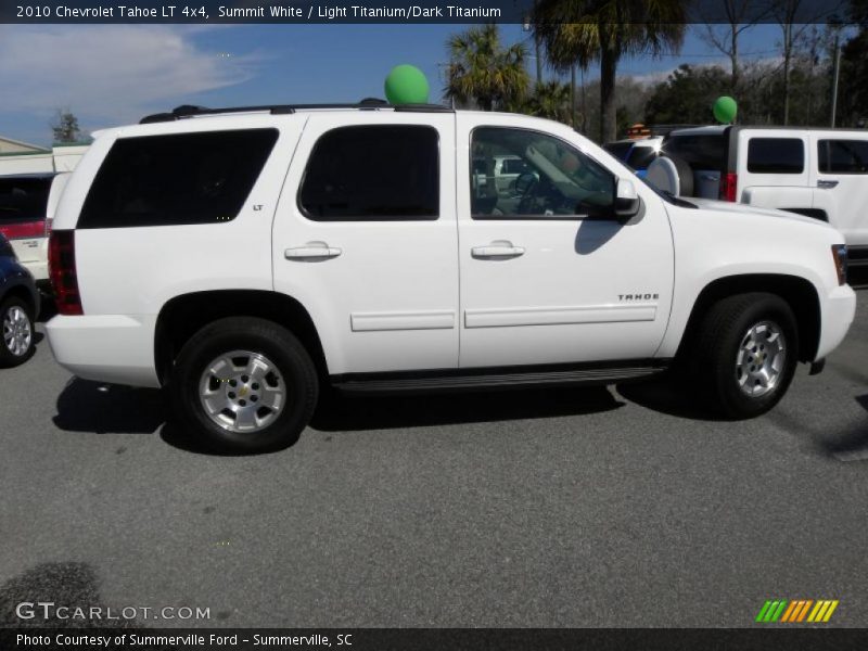 Summit White / Light Titanium/Dark Titanium 2010 Chevrolet Tahoe LT 4x4