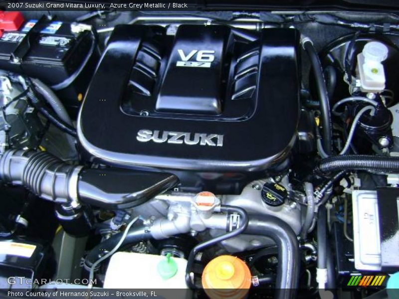 Azure Grey Metallic / Black 2007 Suzuki Grand Vitara Luxury