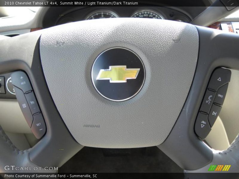 Summit White / Light Titanium/Dark Titanium 2010 Chevrolet Tahoe LT 4x4