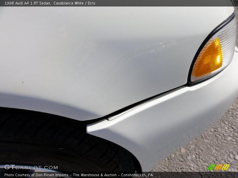 Casablanca White / Ecru 1998 Audi A4 1.8T Sedan