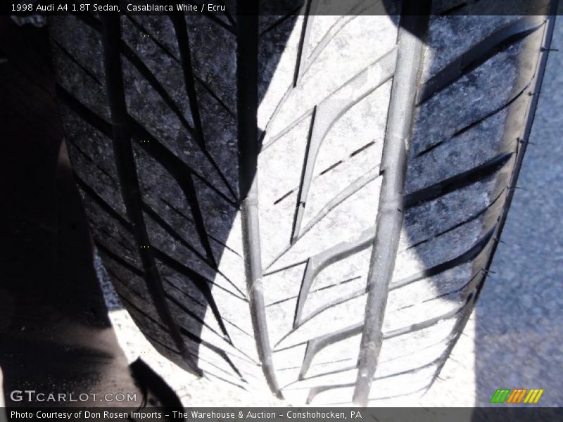 Casablanca White / Ecru 1998 Audi A4 1.8T Sedan
